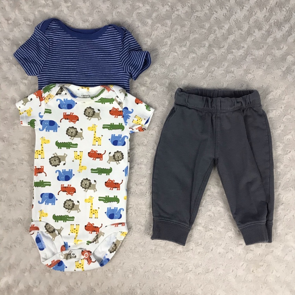 Baby Boy Bundle Carter’s Circo Bodysuit Pants 6M